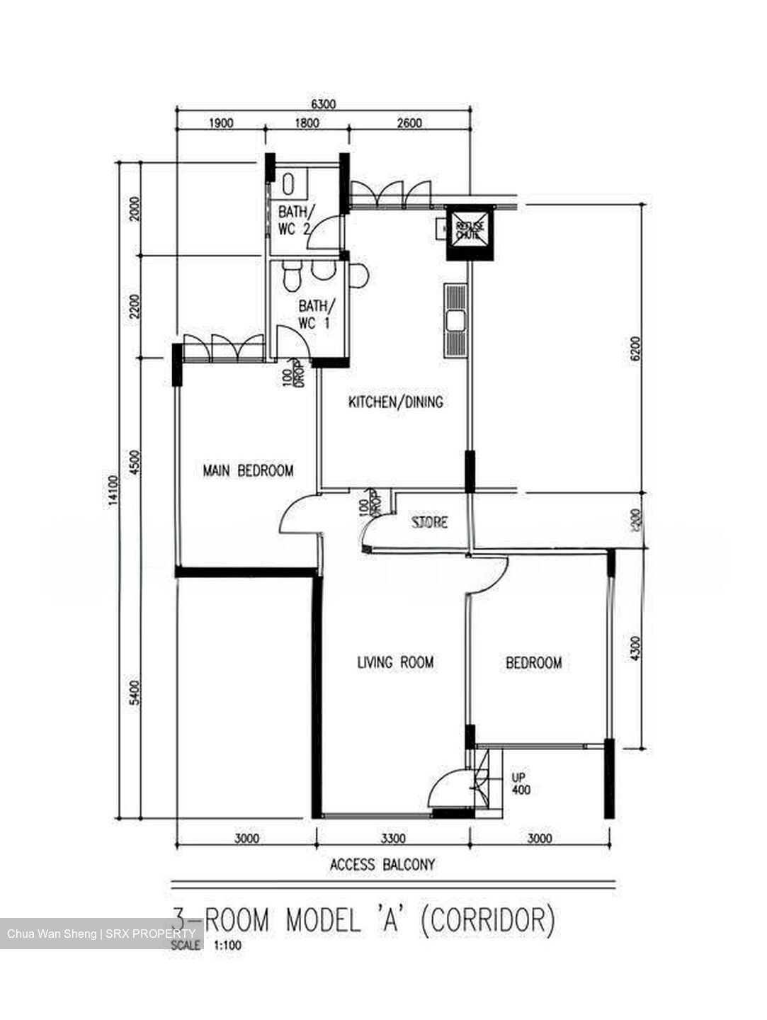 Blk 513 Westwood Court (Jurong West), HDB 3 Rooms #638691301